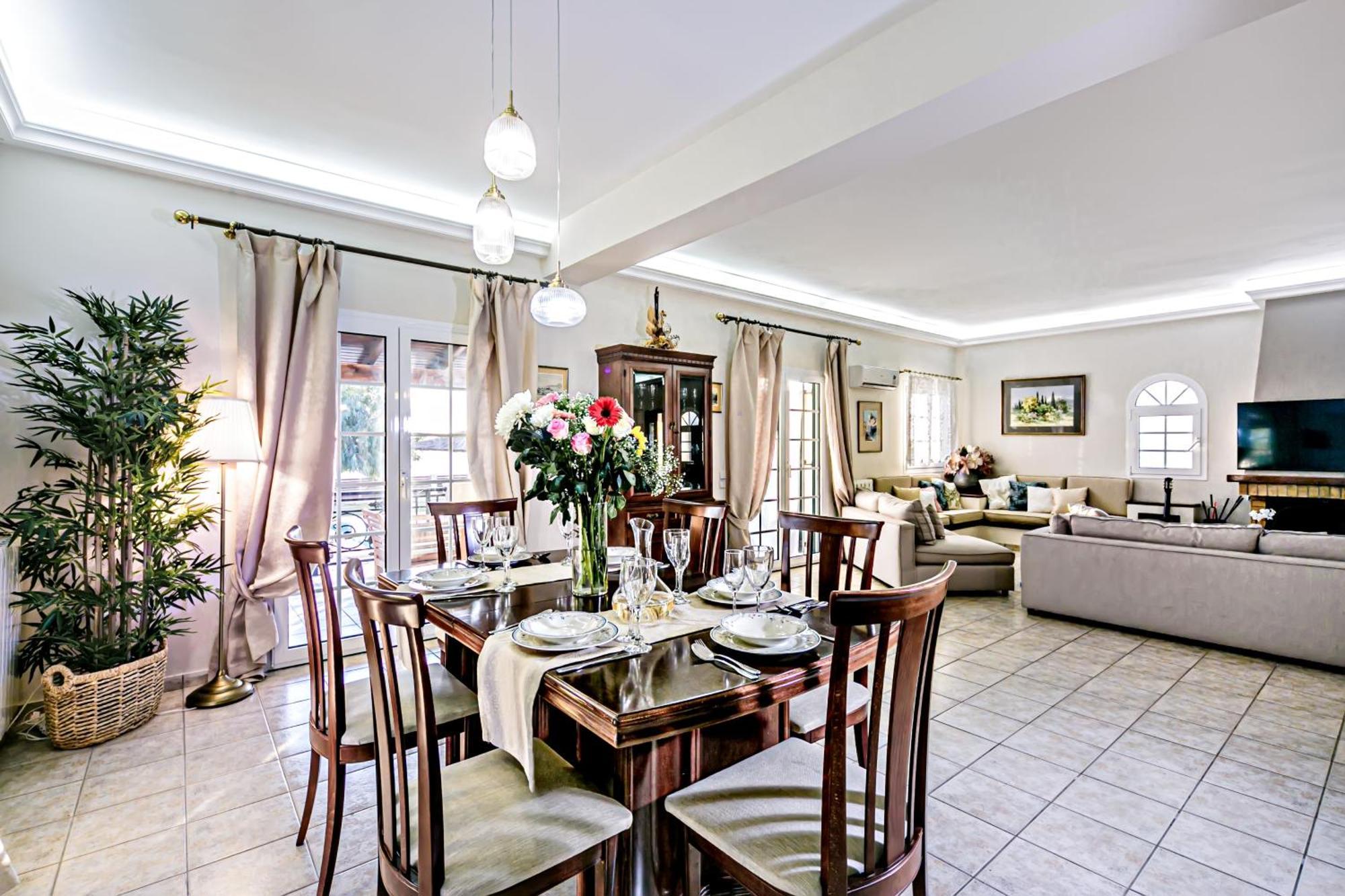 Skidi Beach House Agios Matthaios  Экстерьер фото